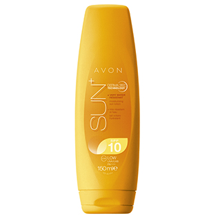 Avon SUN+ Vlažilni losjon za sončenje F10