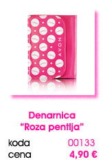 Denarnica 'Roza pentlja'
